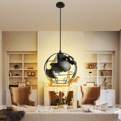 20X20CM Retro Iron E27 Chandeliers Industrial Pendant Light Ceiling Hanging Lamp for Living Dining Room 20X20CM Retro Iron E27 Chandeliers Industrial Pendant Light Ceiling Hanging Lamp for Living Dining Room