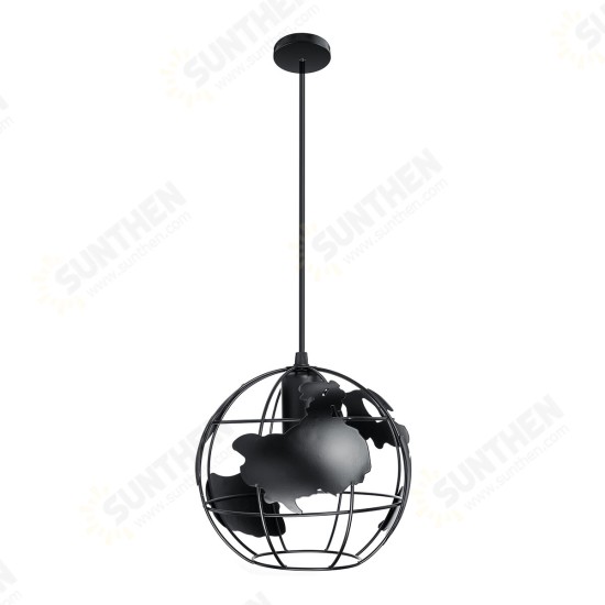 20X20CM Retro Iron E27 Chandeliers Industrial Pendant Light Ceiling Hanging Lamp for Living Dining Room 20X20CM Retro Iron E27 Chandeliers Industrial Pendant Light Ceiling Hanging Lamp for Living Dining Room