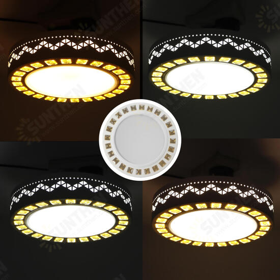 220V 12W Dimmable LED Round Ceiling Light Fixture Thin Flush Mount Home 220V 12W Dimmable LED Round Ceiling Light Fixture Thin Flush Mount Home