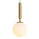 220V E14 12W/16W LED Modern Pendant Lamp Luxurious Gold/Black Glass Ball Lampshade Hanging Lights Fixtures For Dining Room Bedroom Decoration Lighting