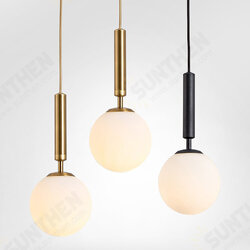 220V E14 12W/16W LED Modern Pendant Lamp Luxurious Gold/Black Glass Ball Lampshade Hanging Lights Fixtures For Dining Room Bedroom Decoration Lighting 220V E14 12W/16W LED Modern Pendant Lamp Luxurious Gold/Black Glass Ball Lampshade Hanging Lights Fixtures For Dining Room Bedroom Decoration Lighting