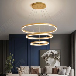 220V Modern 3-Ring Led Ceiling Chandeliers for Living Dining Room Loft Hanging Lamp Home Decore Accessories Indoor Lighting Fixtures 220V Modern 3-Ring Led Ceiling Chandeliers for Living Dining Room Loft Hanging Lamp Home Decore Accessories Indoor Lighting Fixtures