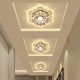 220V Modern Crystal LED Ceiling Lighting Living Room Home Square Chandeliers