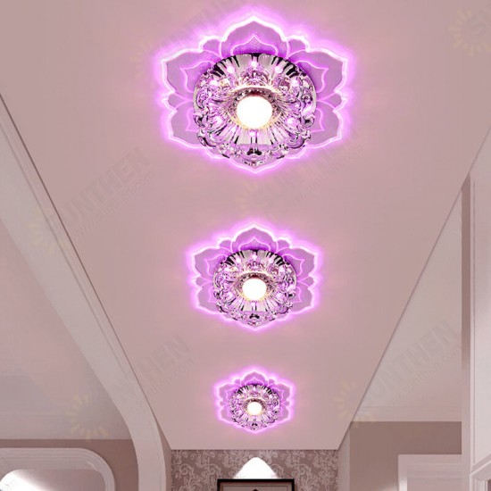 220V Modern Crystal LED Ceiling Lighting Living Room Home Square Chandeliers