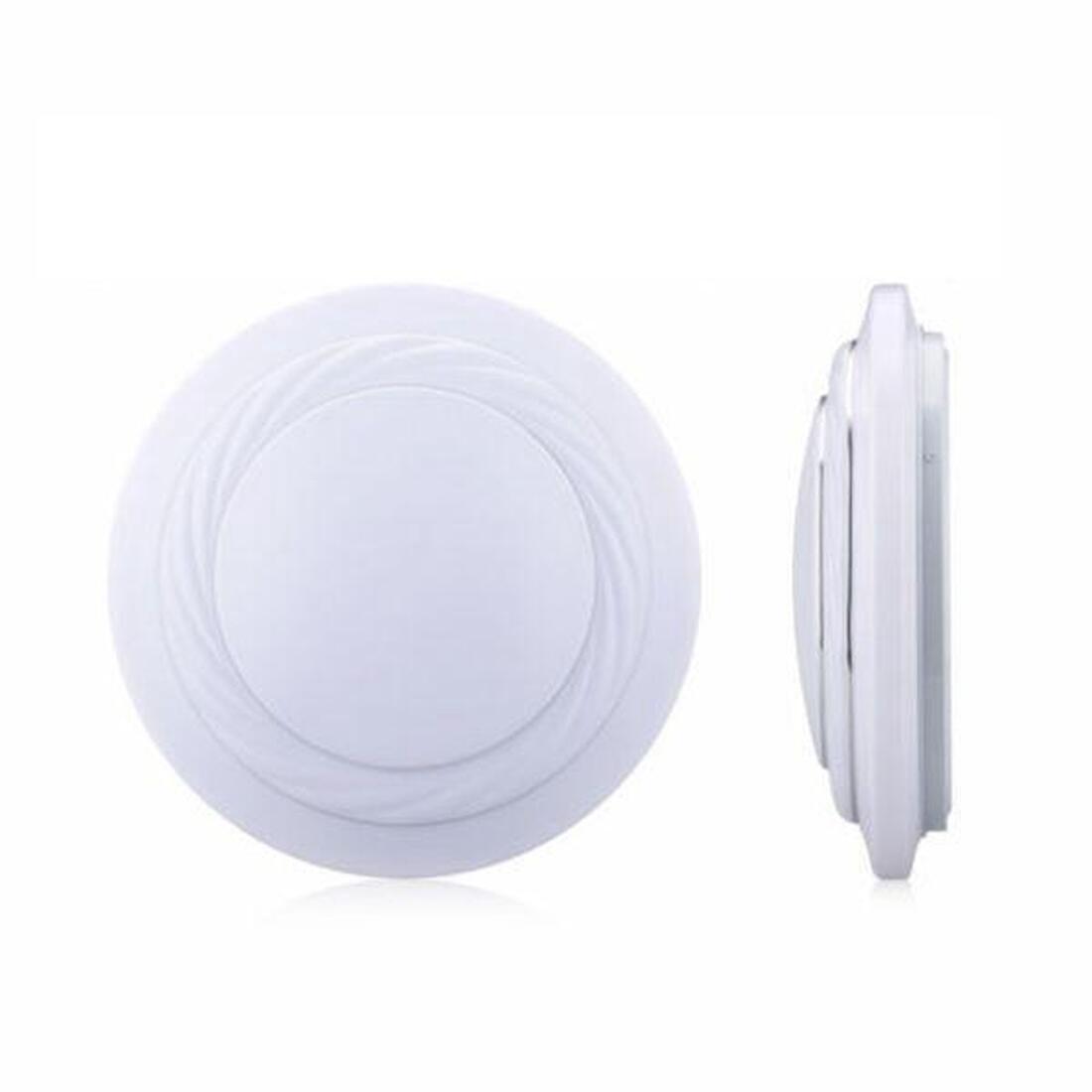 50W Round LED Ceiling Light Panel – Surface Mount, Cool White 6000K, 23cm Diameter