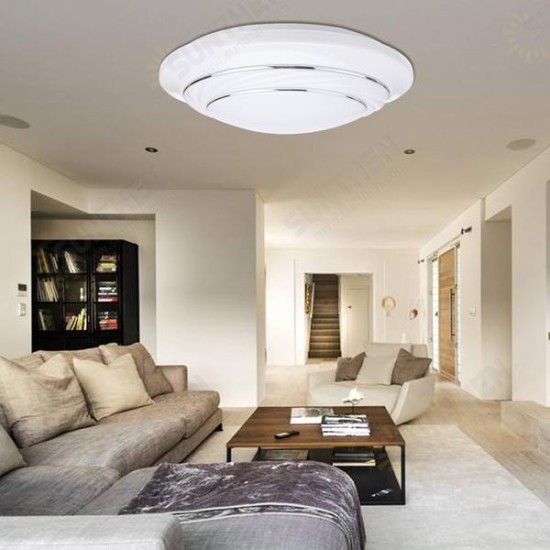 24W 1900lm LED Ceiling Light Surface Mount Round Panel Lamp Bedroom Living Room 85-265V 24W 1900lm LED Ceiling Light Surface Mount Round Panel Lamp Bedroom Living Room 85-265V