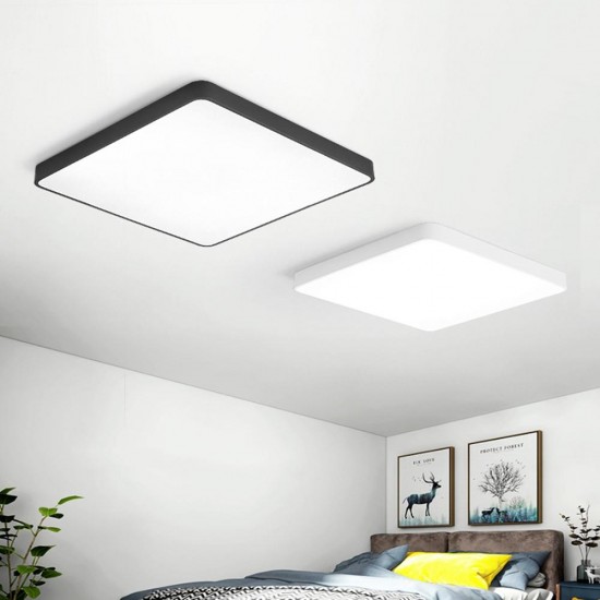 24W Square LED Ceiling Down White Light Panel Wall Bathroom Lamp Fixture 40*40cm