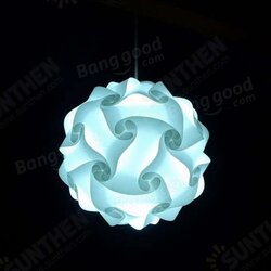 25CM 30 Elements Ceiling Pendant Modern IQ Jigsaw Home Hanging Xmas Lamp Light Shade 25CM 30 Elements Ceiling Pendant Modern IQ Jigsaw Home Hanging Xmas Lamp Light Shade