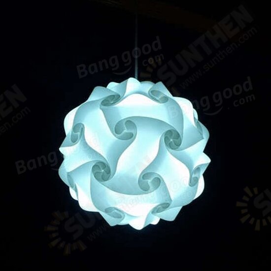 25CM 30 Elements Ceiling Pendant Modern IQ Jigsaw Home Hanging Xmas Lamp Light Shade 25CM 30 Elements Ceiling Pendant Modern IQ Jigsaw Home Hanging Xmas Lamp Light Shade