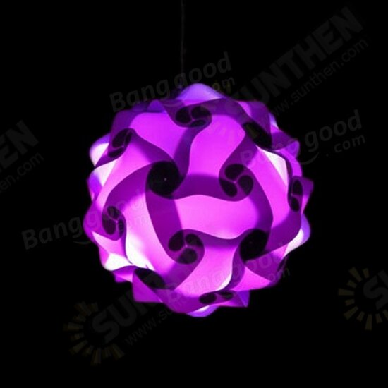 25CM 30 Elements Ceiling Pendant Modern IQ Jigsaw Home Hanging Xmas Lamp Light Shade 25CM 30 Elements Ceiling Pendant Modern IQ Jigsaw Home Hanging Xmas Lamp Light Shade