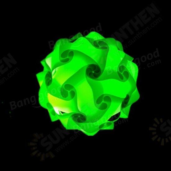 25CM 30 Elements Ceiling Pendant Modern IQ Jigsaw Home Hanging Xmas Lamp Light Shade 25CM 30 Elements Ceiling Pendant Modern IQ Jigsaw Home Hanging Xmas Lamp Light Shade