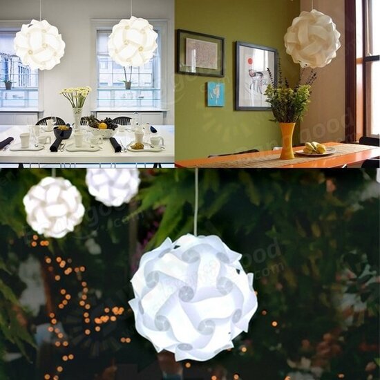 25CM 30 Elements Ceiling Pendant Modern IQ Jigsaw Home Hanging Xmas Lamp Light Shade 25CM 30 Elements Ceiling Pendant Modern IQ Jigsaw Home Hanging Xmas Lamp Light Shade