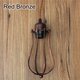 2M Vintage Pendant Trouble Light Bulb Guard Wire Cage Ceiling Hanging Lampshade