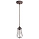 2M Vintage Pendant Trouble Light Bulb Guard Wire Cage Ceiling Hanging Lampshade 2M Vintage Pendant Trouble Light Bulb Guard Wire Cage Ceiling Hanging Lampshade