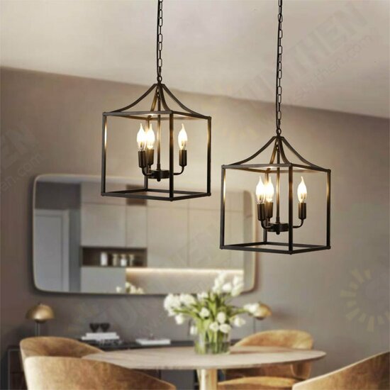 3 Heads E12 Pendant Light Ceiling Lamp Hallway Bedroom Home Bar Fixture Decor