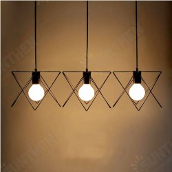 3 In 1 Metal Vintage Ceiling Light Pendant Lamp Cage Lampshade Fixture Chandelier Indoor Lighting 3 In 1 Metal Vintage Ceiling Light Pendant Lamp Cage Lampshade Fixture Chandelier Indoor Lighting