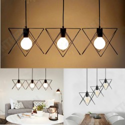 3 In 1 Metal Vintage Ceiling Light Pendant Lamp Cage Lampshade Fixture Chandelier Indoor Lighting 3 In 1 Metal Vintage Ceiling Light Pendant Lamp Cage Lampshade Fixture Chandelier Indoor Lighting