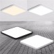 30W Modern Dimming LED Ceiling Light Surface Mount Lamp with Remote Control for Bedroom Bar