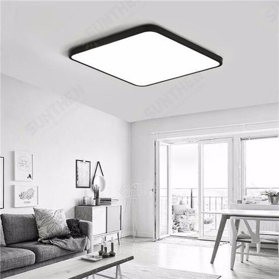 30W Modern Dimming LED Ceiling Light Surface Mount Lamp with Remote Control for Bedroom Bar