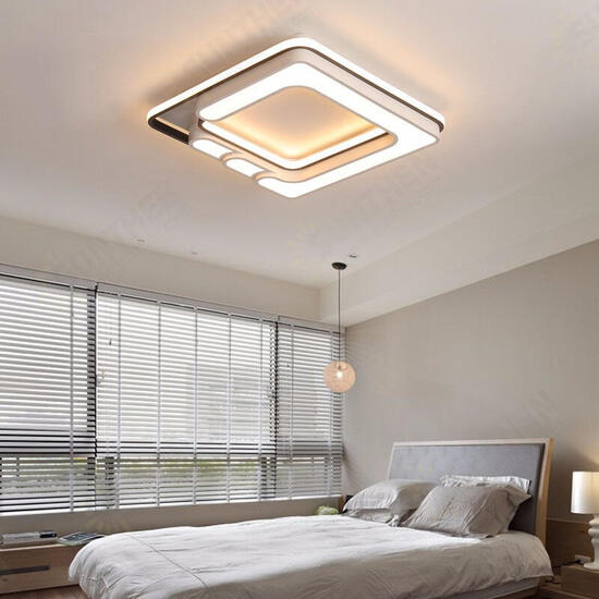 32W Modern Ceiling Lamp Light Mount Square Fashion Living Room Super Bright 32W Modern Ceiling Lamp Light Mount Square Fashion Living Room Super Bright