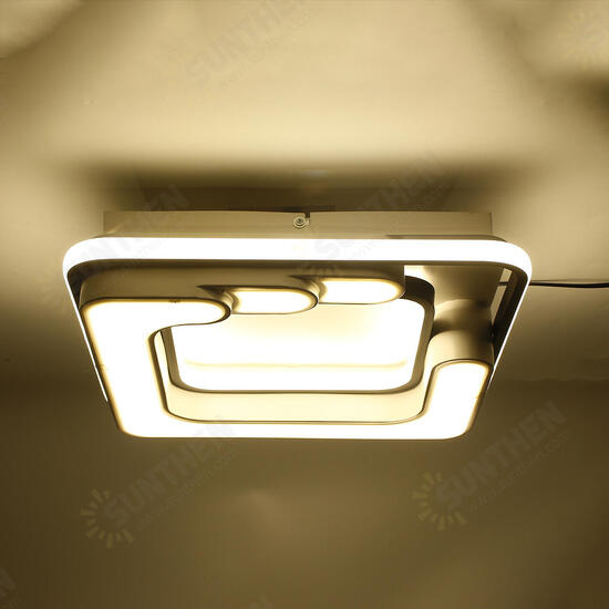 32W Modern Ceiling Lamp Light Mount Square Fashion Living Room Super Bright 32W Modern Ceiling Lamp Light Mount Square Fashion Living Room Super Bright