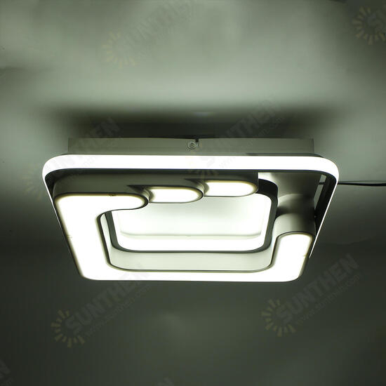 32W Modern Ceiling Lamp Light Mount Square Fashion Living Room Super Bright 32W Modern Ceiling Lamp Light Mount Square Fashion Living Room Super Bright
