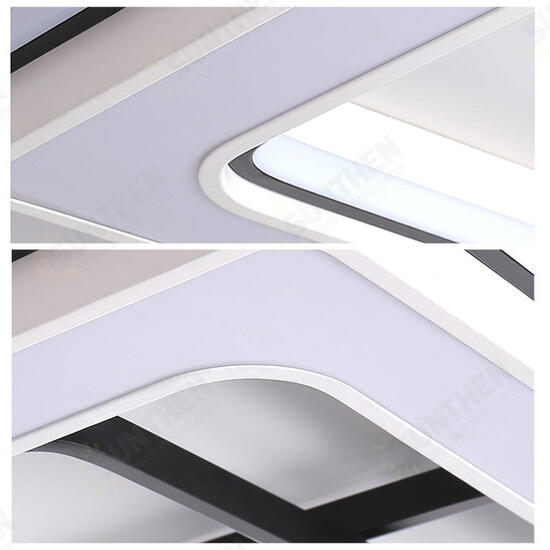 32W Modern Ceiling Lamp Light Mount Square Fashion Living Room Super Bright 32W Modern Ceiling Lamp Light Mount Square Fashion Living Room Super Bright