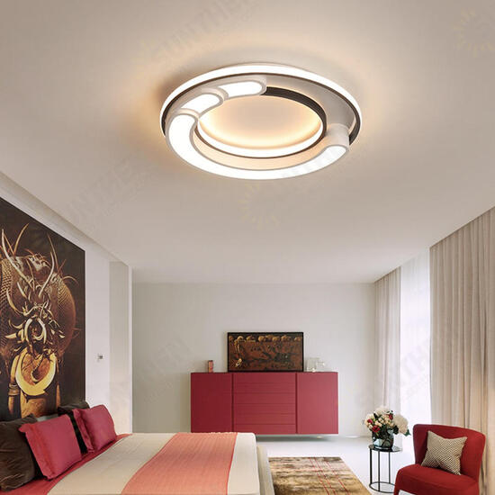 32W Modern LED Ceiling Light Geometric Round Living Bedroom Ceiling Lighting 32W Modern LED Ceiling Light Geometric Round Living Bedroom Ceiling Lighting