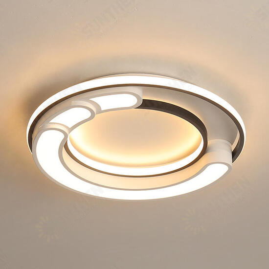 32W Modern LED Ceiling Light Geometric Round Living Bedroom Ceiling Lighting 32W Modern LED Ceiling Light Geometric Round Living Bedroom Ceiling Lighting