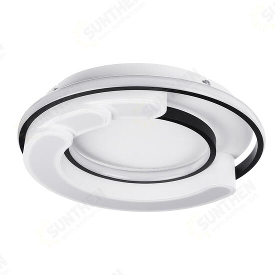 32W Modern LED Ceiling Light Geometric Round Living Bedroom Ceiling Lighting 32W Modern LED Ceiling Light Geometric Round Living Bedroom Ceiling Lighting