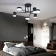 33W 6 Head Modern LED Ceiling Light Home Office Acrylic Lampshade Lamp 110V/220V