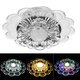 3/5W 7.9'' LED Crystal Ceiling Light Ultra Thin Flush Mount Kitchen Home Fixture