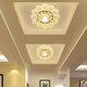 3/5W 7.9'' LED Crystal Ceiling Light Ultra Thin Flush Mount Kitchen Home Fixture