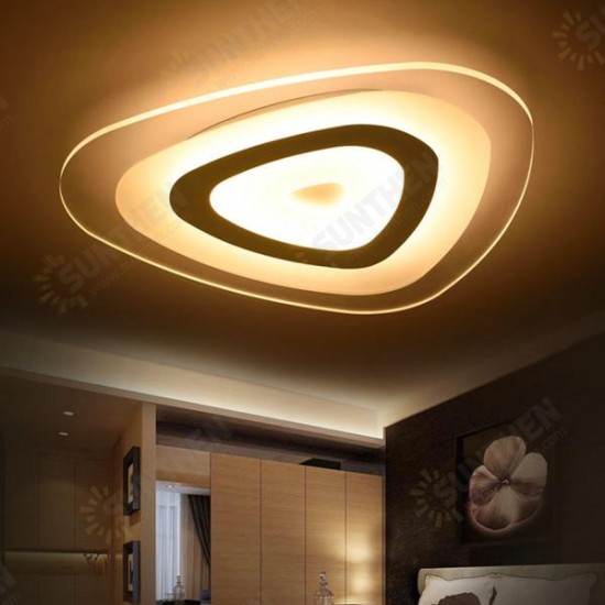 35W Modern Ultrathin LED Flush Mount Ceiling Light 3 Color Adjustable for Living Room Home 35W Modern Ultrathin LED Flush Mount Ceiling Light 3 Color Adjustable for Living Room Home