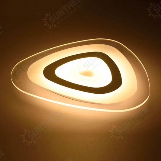 35W Modern Ultrathin LED Flush Mount Ceiling Light 3 Color Adjustable for Living Room Home 35W Modern Ultrathin LED Flush Mount Ceiling Light 3 Color Adjustable for Living Room Home