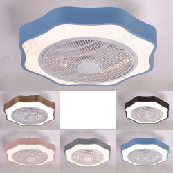 36W 110/220V Ceiling Fan with Lighting LED Light Stepless Dimming Adjustable Wind Speed Remote Control Without Battery Modern LED Ceiling Light 36W 110/220V Ceiling Fan with Lighting LED Light Stepless Dimming Adjustable Wind Speed Remote Control Without Battery Modern LED Ceiling Light