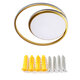 38W 45*5CM AC175-265V LED Ceiling Light Fixture Gold Ring Modern Home Living Room Decor 38W 45*5CM AC175-265V LED Ceiling Light Fixture Gold Ring Modern Home Living Room Decor