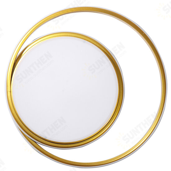 38W 45*5CM AC175-265V LED Ceiling Light Fixture Gold Ring Modern Home Living Room Decor 38W 45*5CM AC175-265V LED Ceiling Light Fixture Gold Ring Modern Home Living Room Decor