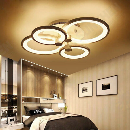 4 Heads LED Ceiling Light Pendant Lamp Hallway Dimmable Remote Control Fixture 4 Heads LED Ceiling Light Pendant Lamp Hallway Dimmable Remote Control Fixture