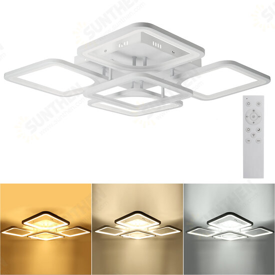 4300LM 900 LED Ceiling Lamp 5Pcs Cube Living Room Bedroom Pendant Light+Remote 4300LM 900 LED Ceiling Lamp 5Pcs Cube Living Room Bedroom Pendant Light+Remote