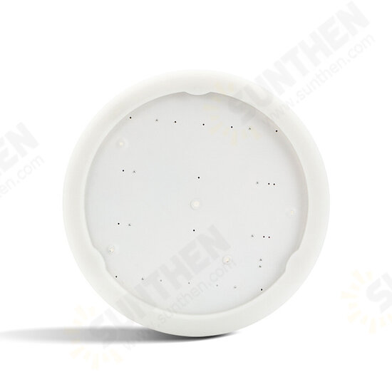 45W 40CM Wooden Ceiling Lamp Double Light Color Stepless Dimming Starry Ceiling Light With Remote Control AC185-265V 45W 40CM Wooden Ceiling Lamp Double Light Color Stepless Dimming Starry Ceiling Light With Remote Control AC185-265V