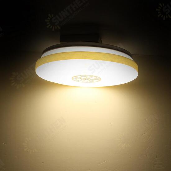 48W LED Ceiling Light Remote Control for Living Room Bedroom Kitchen AC180-260V 3 Modes