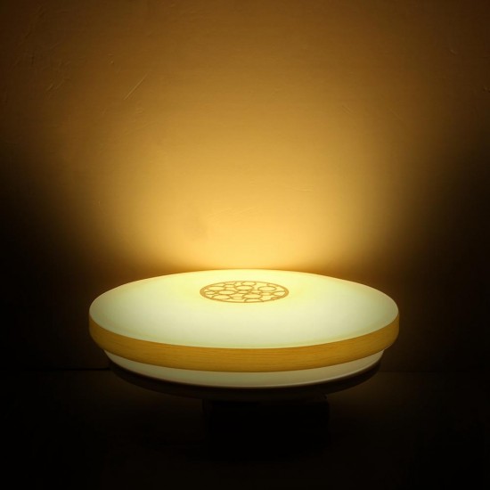 48W LED Ceiling Light Remote Control for Living Room Bedroom Kitchen AC180-260V 3 Modes