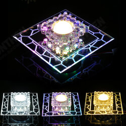 5W 220V 18cm Bright Crystal LED Ceiling Lights Fixture Pendant Aisle Hallway Lamps 5W 220V 18cm Bright Crystal LED Ceiling Lights Fixture Pendant Aisle Hallway Lamps