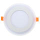 6W RGB Dual Color LED Recessed Ceiling Round Panel Down Light Lamp 6W RGB Dual Color LED Recessed Ceiling Round Panel Down Light Lamp