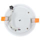 6W RGB Dual Color LED Recessed Ceiling Round Panel Down Light Lamp 6W RGB Dual Color LED Recessed Ceiling Round Panel Down Light Lamp