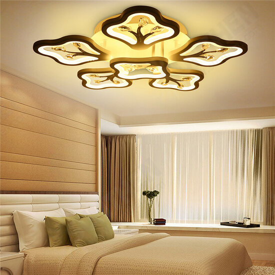 720LED Post-Modern Ceiling Lamp Remote Control Living Room Bedroom Kitchen