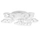 720LED Post-Modern Ceiling Lamp Remote Control Living Room Bedroom Kitchen 720LED Post-Modern Ceiling Lamp Remote Control Living Room Bedroom Kitchen