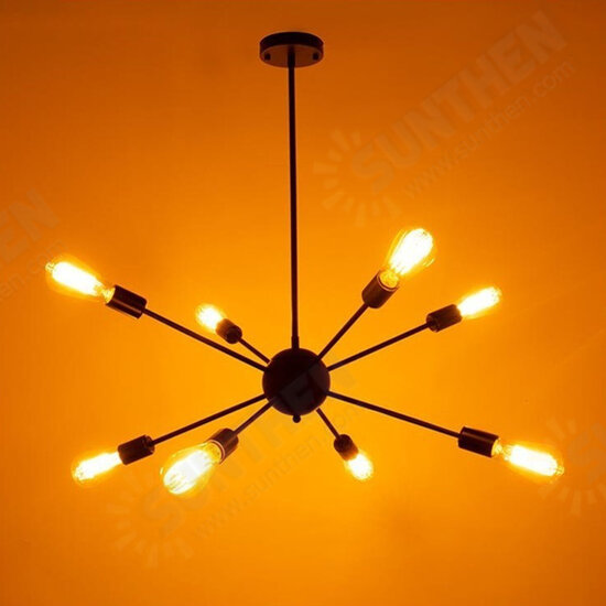 8~12 Light Vintage Industrial Metal Hanging Ceiling Fixture Edison Bulb Pendant 8~12 Light Vintage Industrial Metal Hanging Ceiling Fixture Edison Bulb Pendant