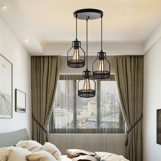85-240V E27 Modern Pendant Light Ceiling Lamp Hallway Bedroom Home Bar Fixture Decor Without Bulb